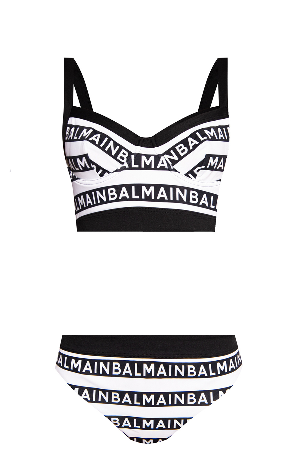 Two piece swimsuit Balmain Balmain Sukienki koktajlowe